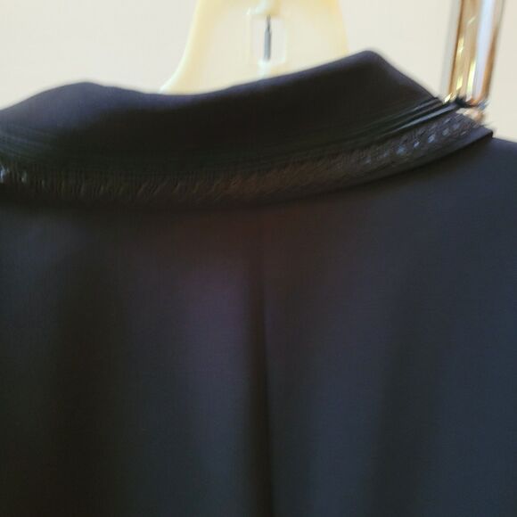 NWT jones new york collection black embroidered blazer sz 18w - Picture 8 of 14